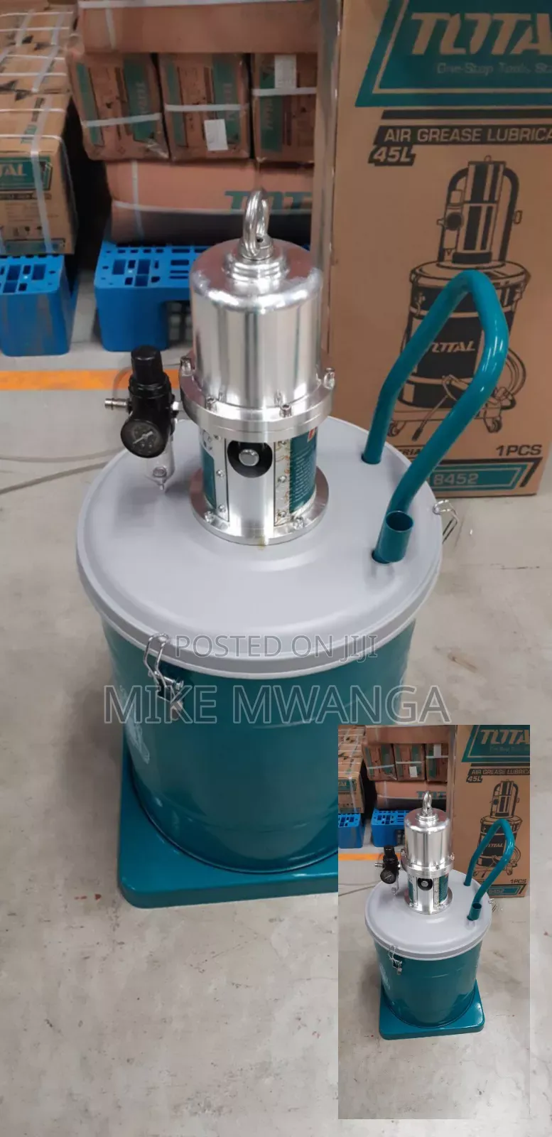Air Grease Lubricator 30 LTRS