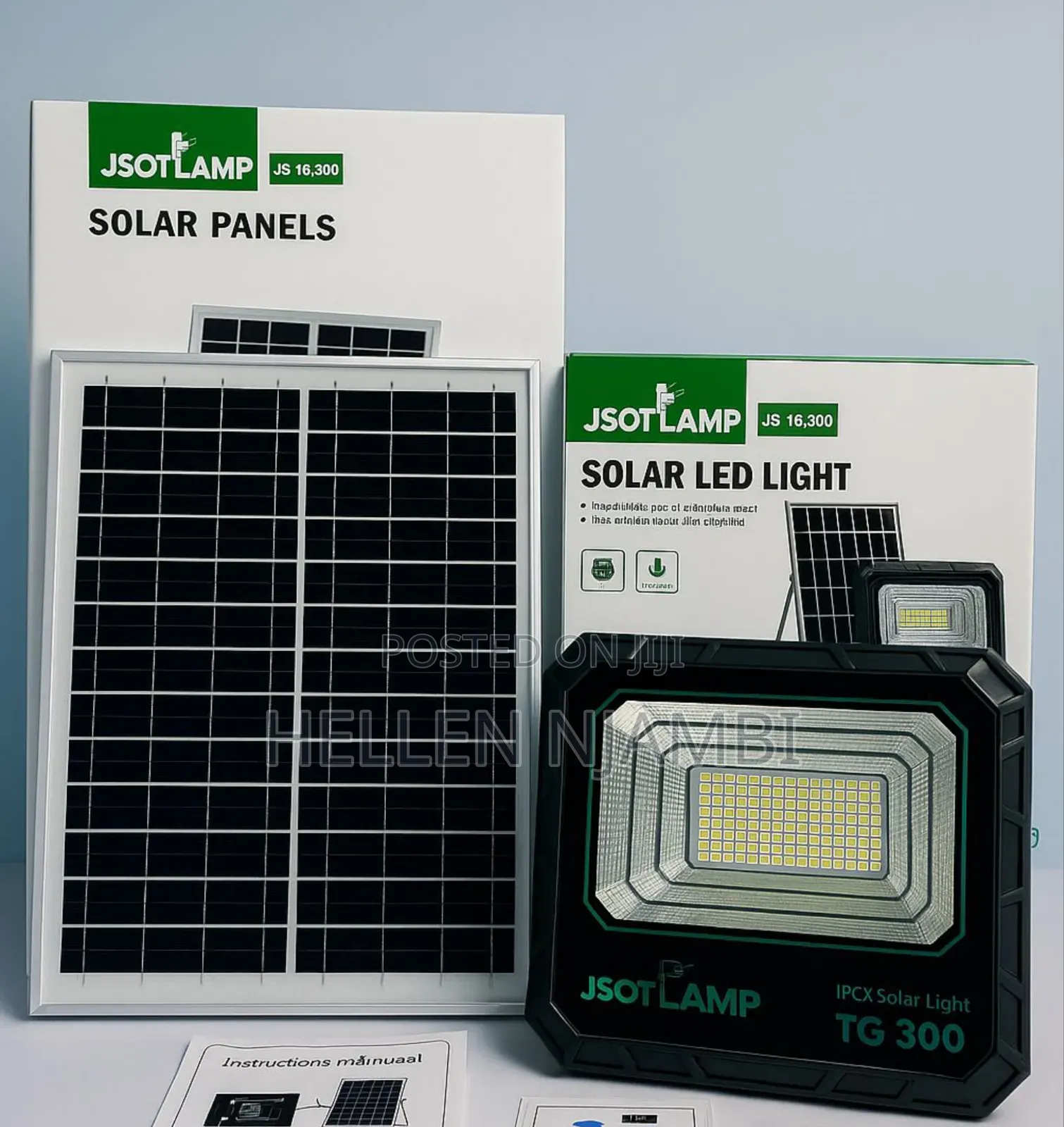 Solar Floodlight 300watts Ip67