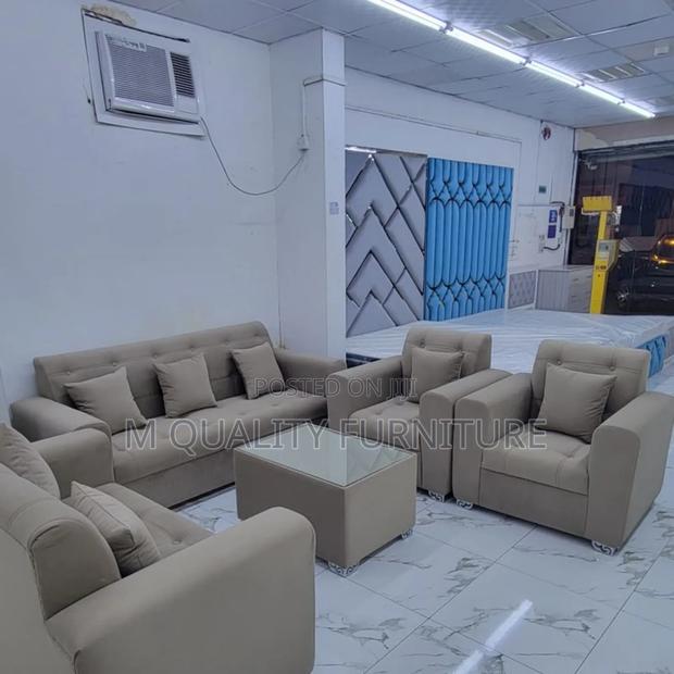 Elegant 7 Seater Sofas -Classic Brown