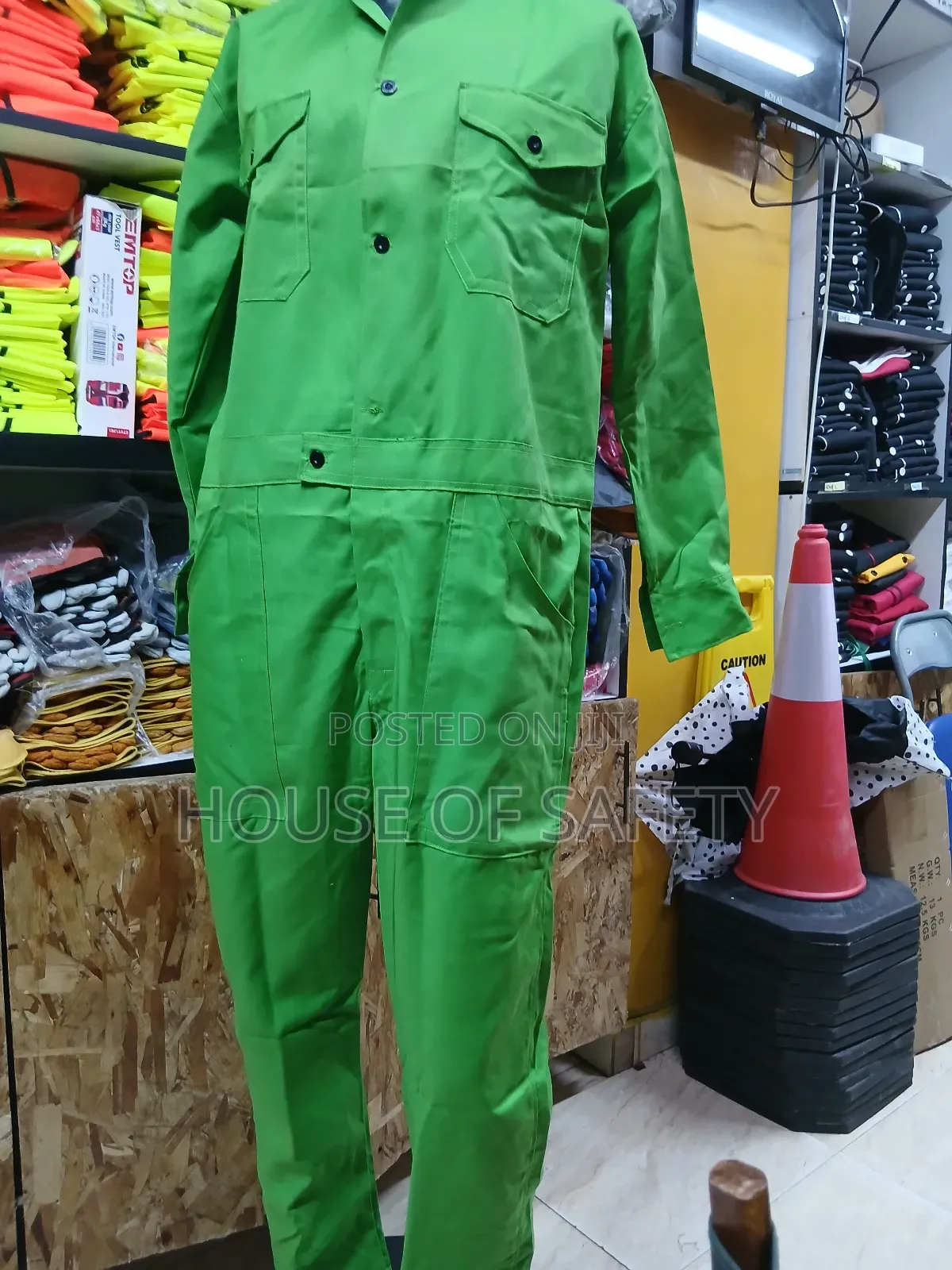 Light Green Overalls