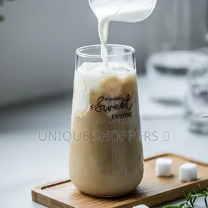 ☆Custom Logo Borosilicate Glass Cup.