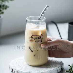☆Custom Logo Borosilicate Glass Cup.