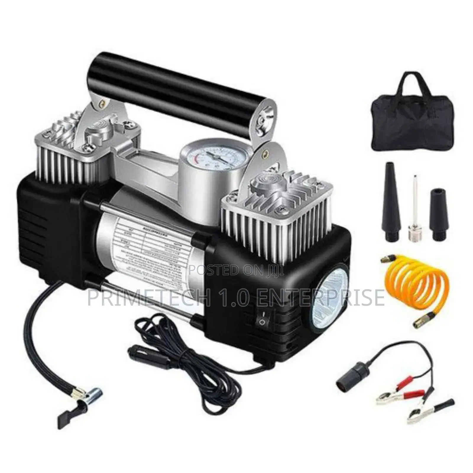 Double Cylinder Car Air Compressor