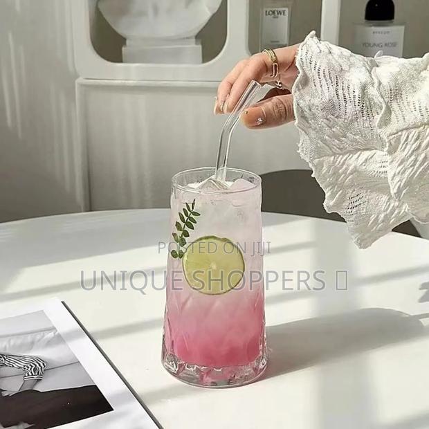 Unique Diamond Aesthetic Highball Glass - thumbnail 7