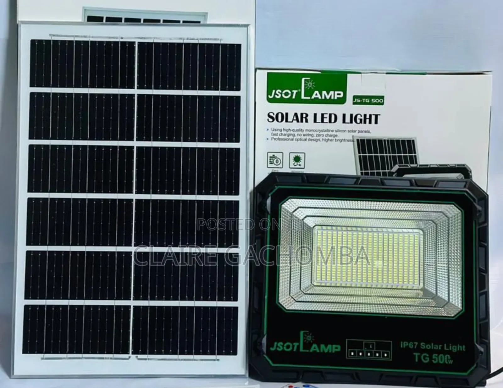 Jsot 500watts Solar Light 1p67