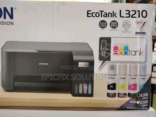 Epson L3210 Ecotank Inkjet With Original Inks Inside Available - main view