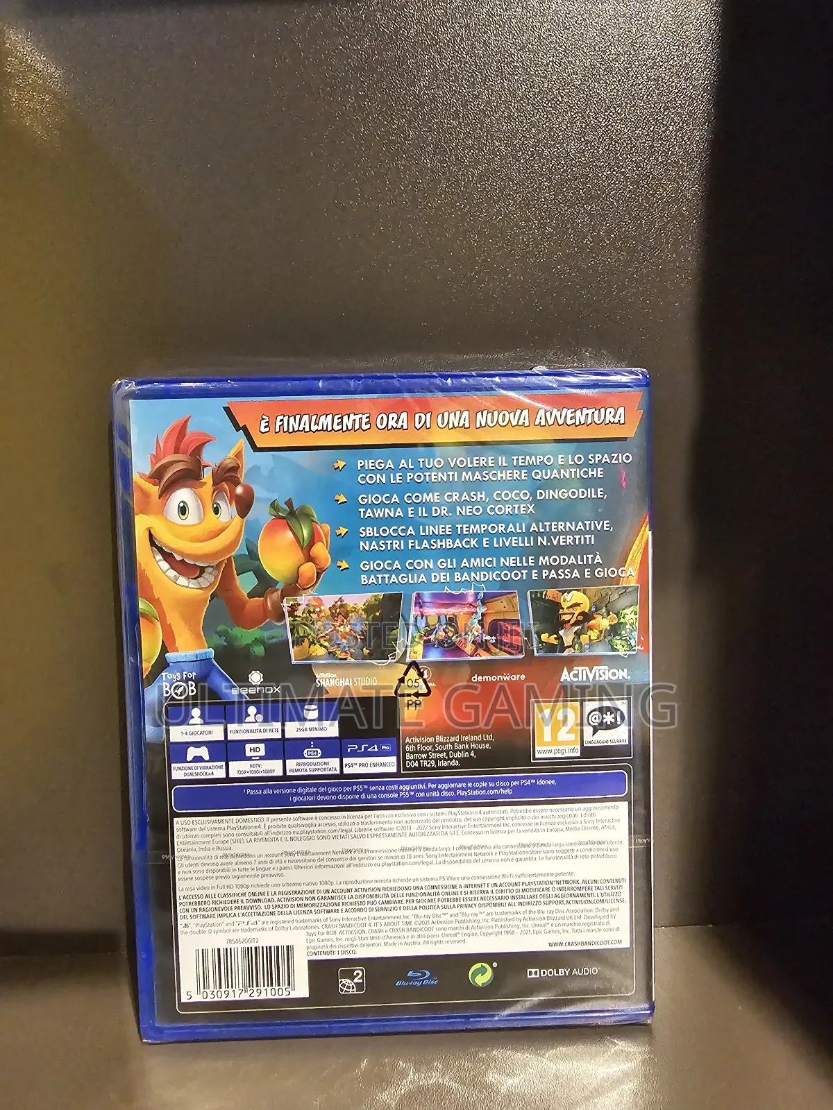 Ps4 Crash Bandicoot 4 Its About Time