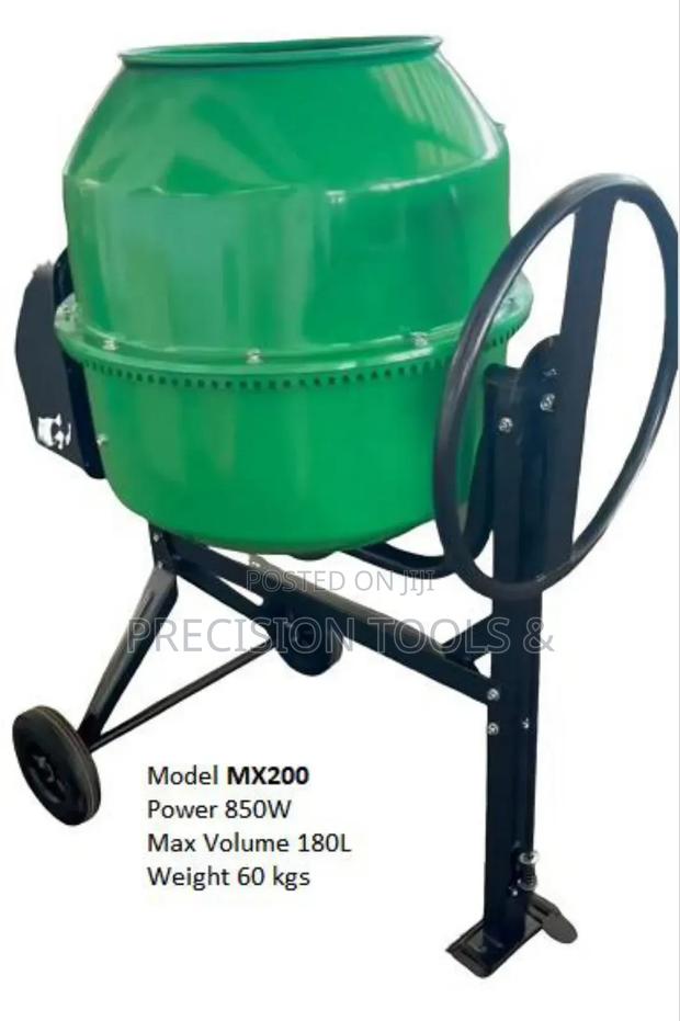 Pacwell Electric Concrete Mixer 180l 6kgs 850w