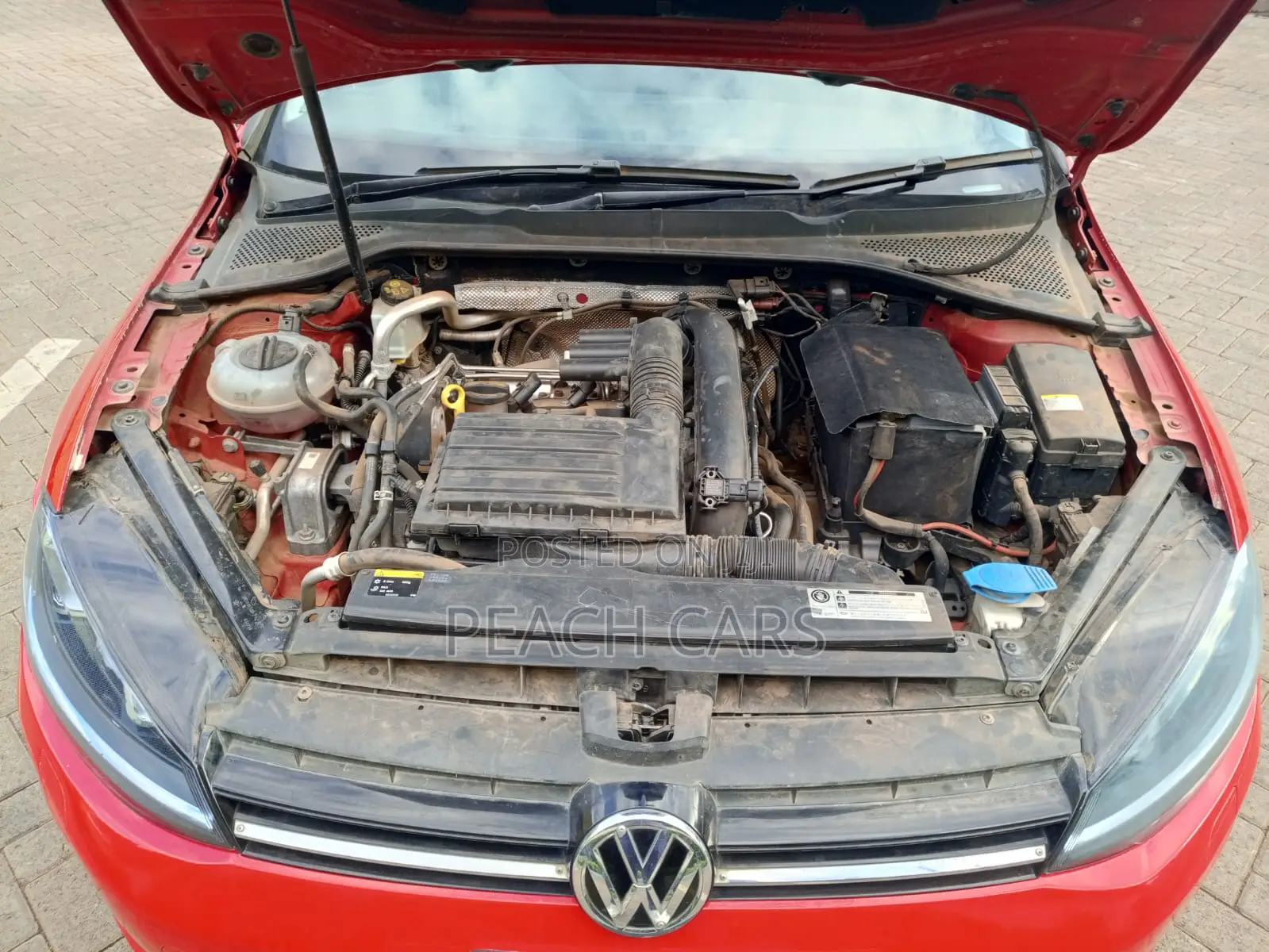 Volkswagen Golf 2.5L PZEV 4dr Hatchback (2.5L 5cyl 6A) 2014 Red