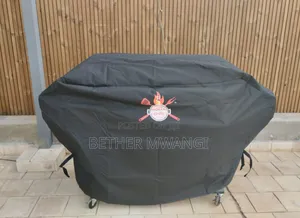 Heavy Duty-Weather $ Tear Resistant 4 Burner Hooded PVC Barbecue Cover