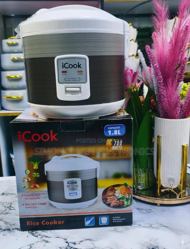 1.8ltrs Icook Rice Cooker - main view