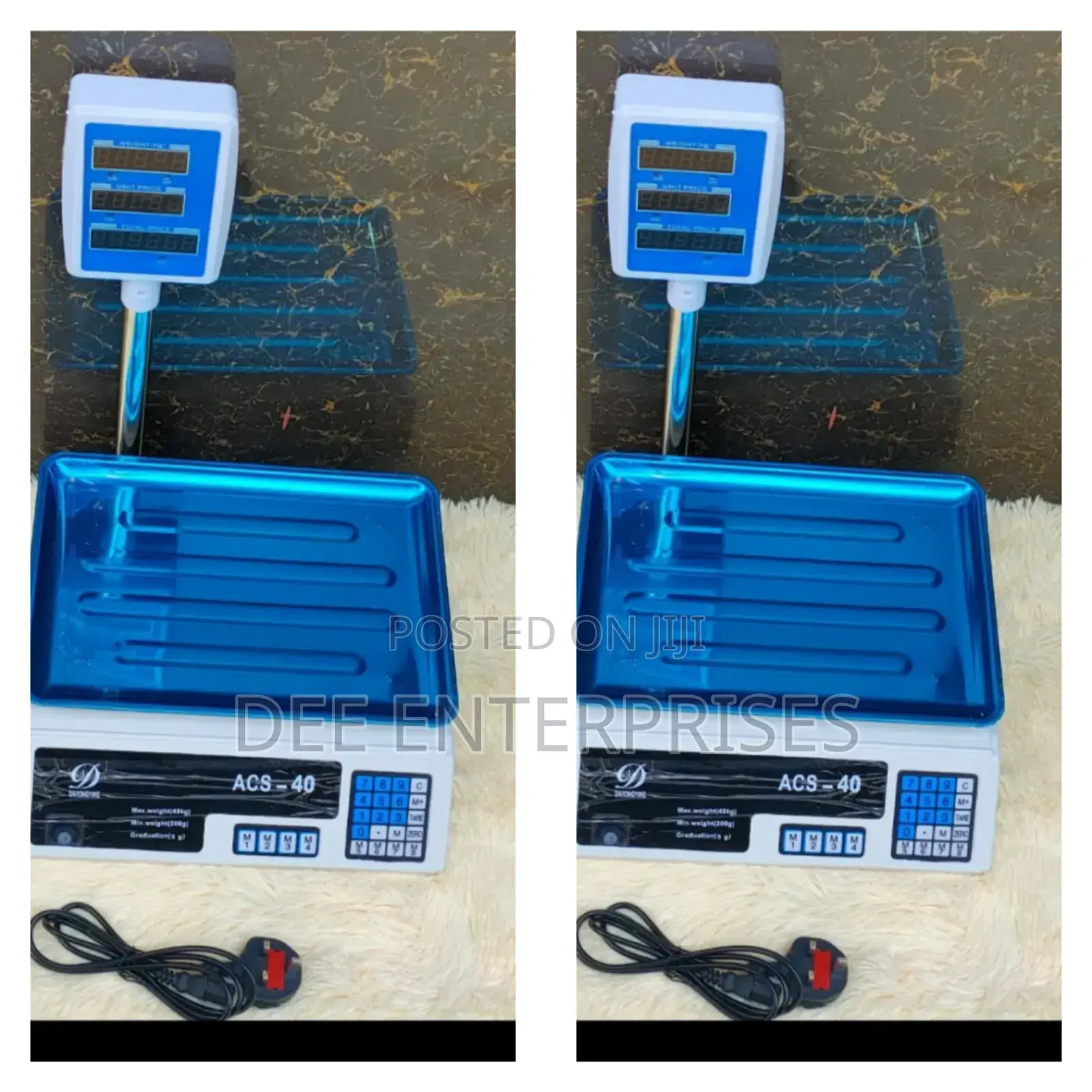 Original Acs Digital Rechargeable Weighing Scale With Arm