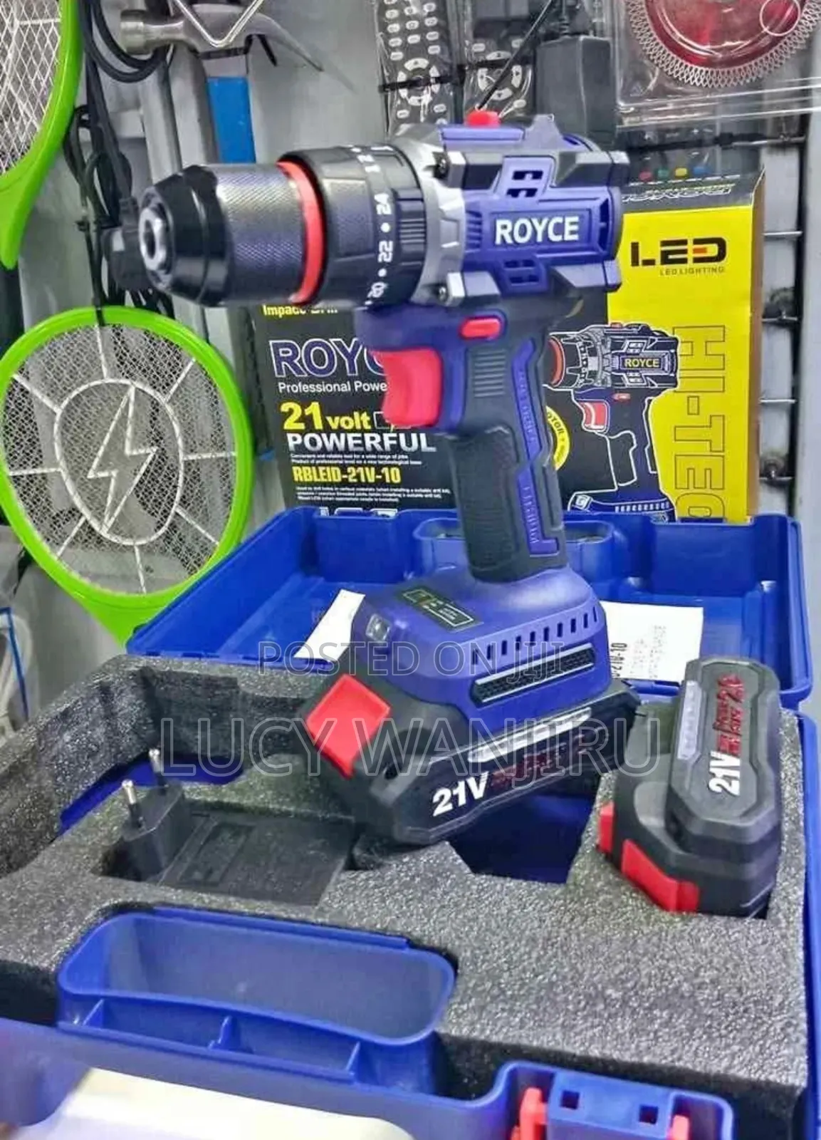 Royce Brushless 20volts Cordless Drill
