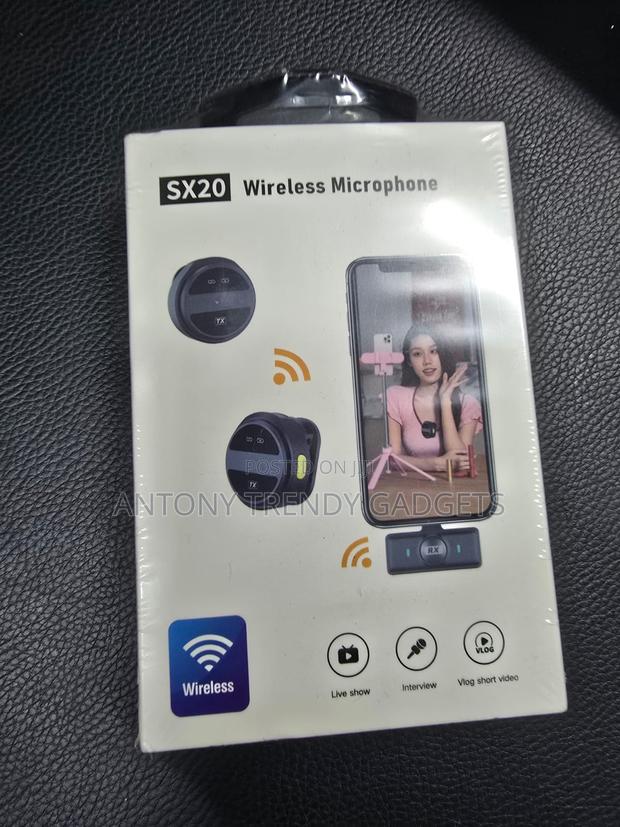 Sx20 Wireless Microphones for Parties, Singing Stage - thumbnail 2