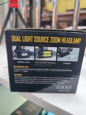 Rechargeable Zoom Headtorch For Camping & Hiking - thumbnail 2