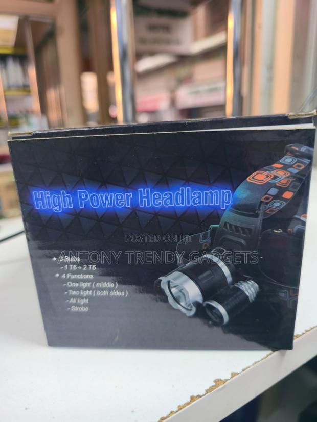 Super Bright Led Headlamp With 3 Light Modes
