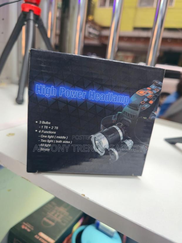 Waterproof Adjustable Zoom Headlamp For Outdoors - main view