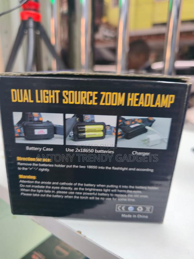 Dual Beam High Power Headtorch With Long Runtime - thumbnail 2