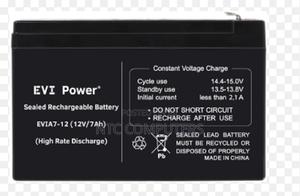 Evi 7ah 12v Lead-Acid Battery - Evia7-12 - thumbnail 2