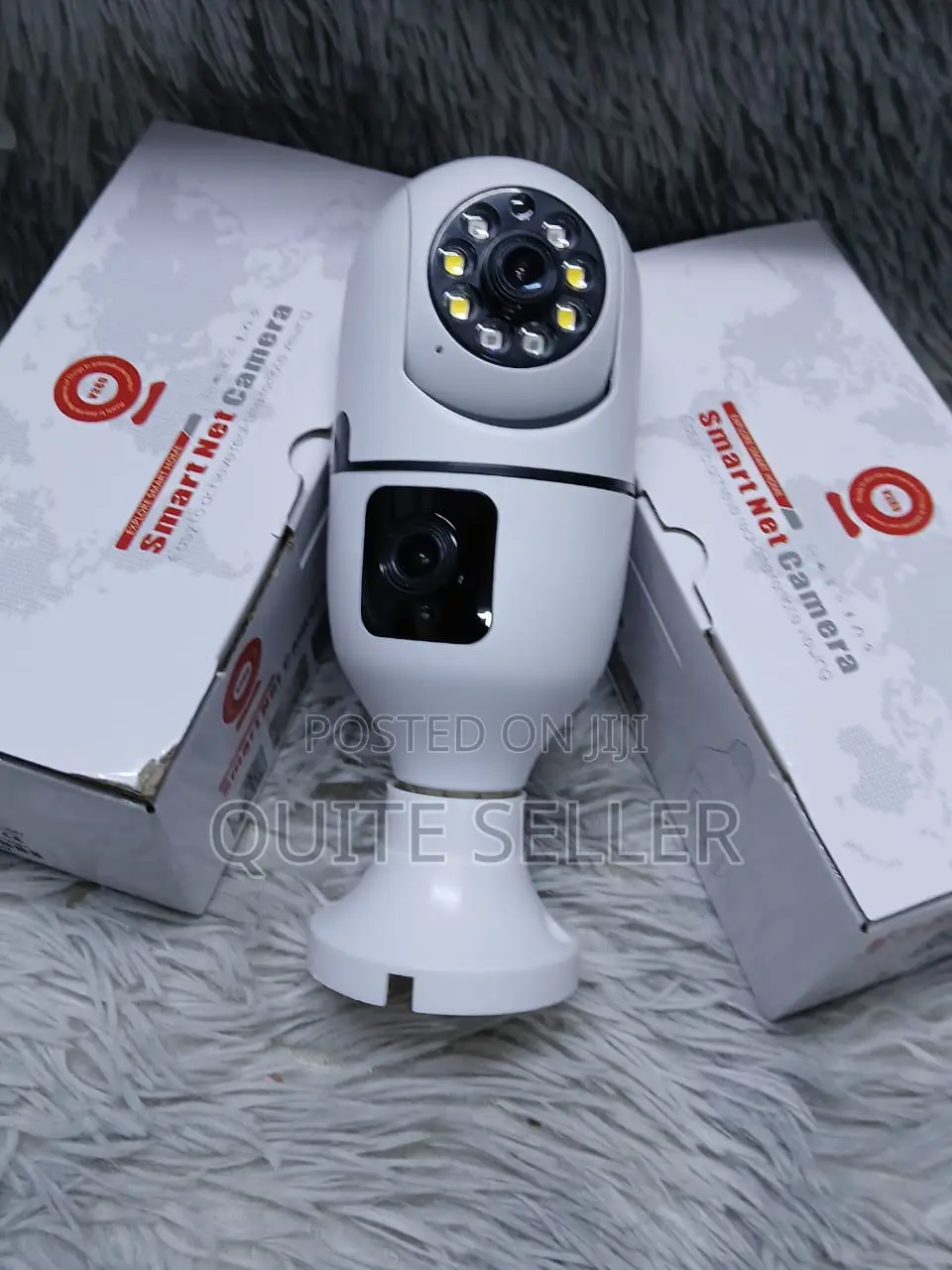 Original Bulb V380 Camera Dual Lens PTZ Camera