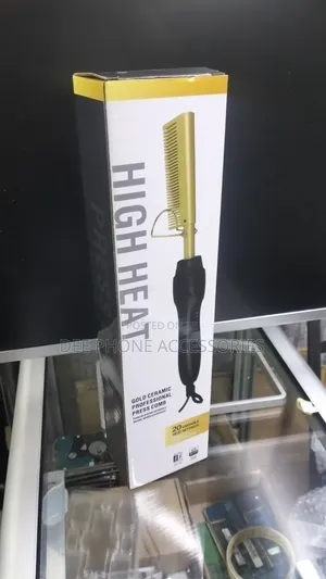 Press Comb High Heat Hair Straightener