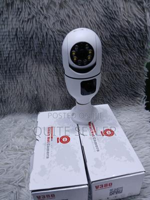 V380dual Lens Bulb Camera Light CCTV Ip Camera - thumbnail 2