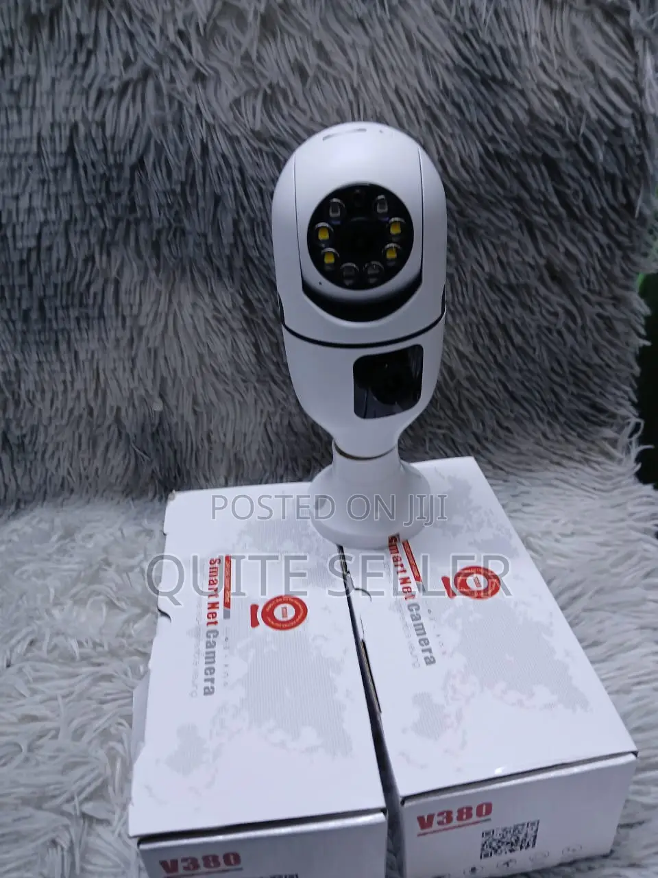 V380dual Lens Bulb Camera Light CCTV Ip Camera