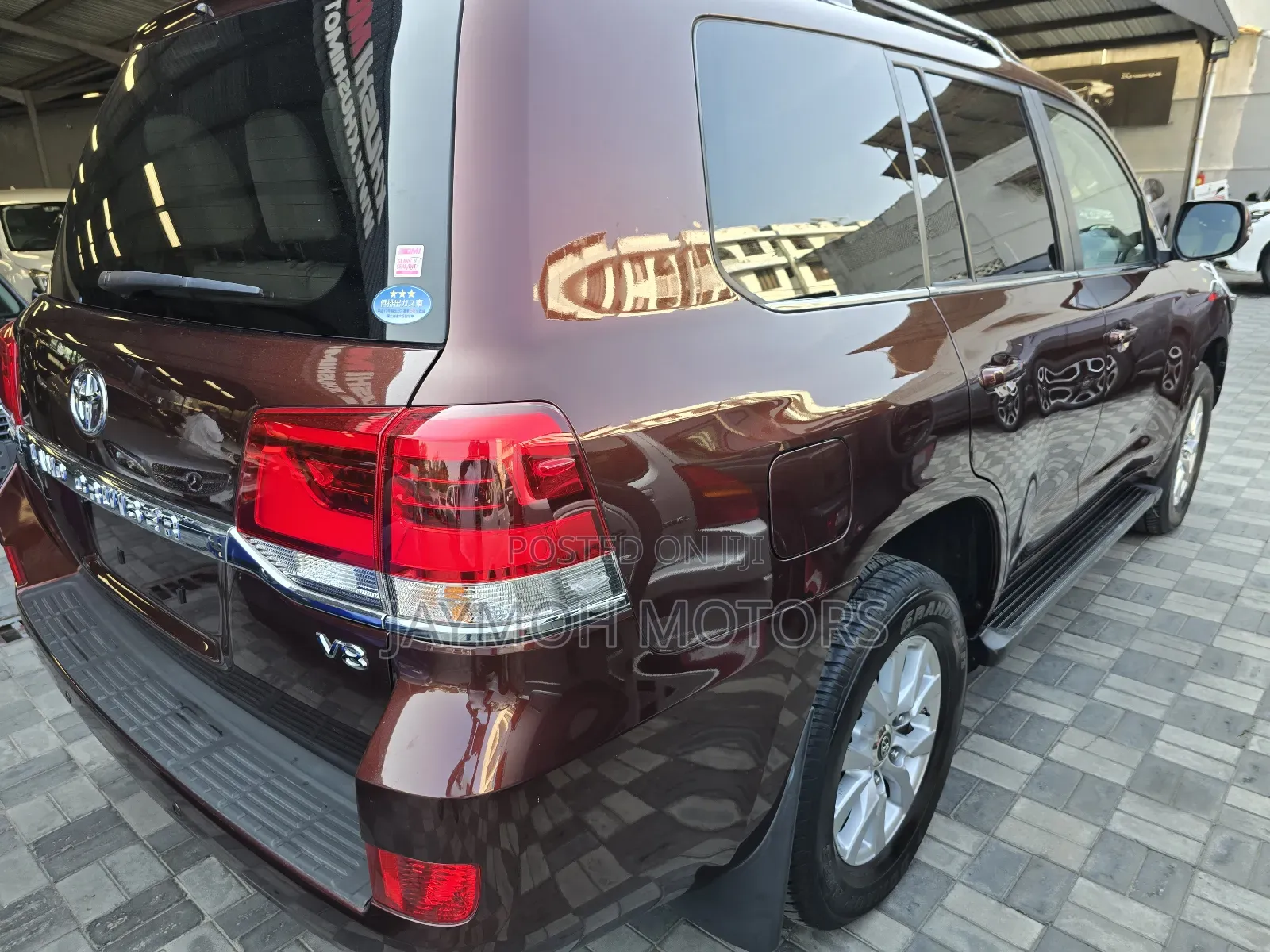 Toyota Land Cruiser 2018 Maroon