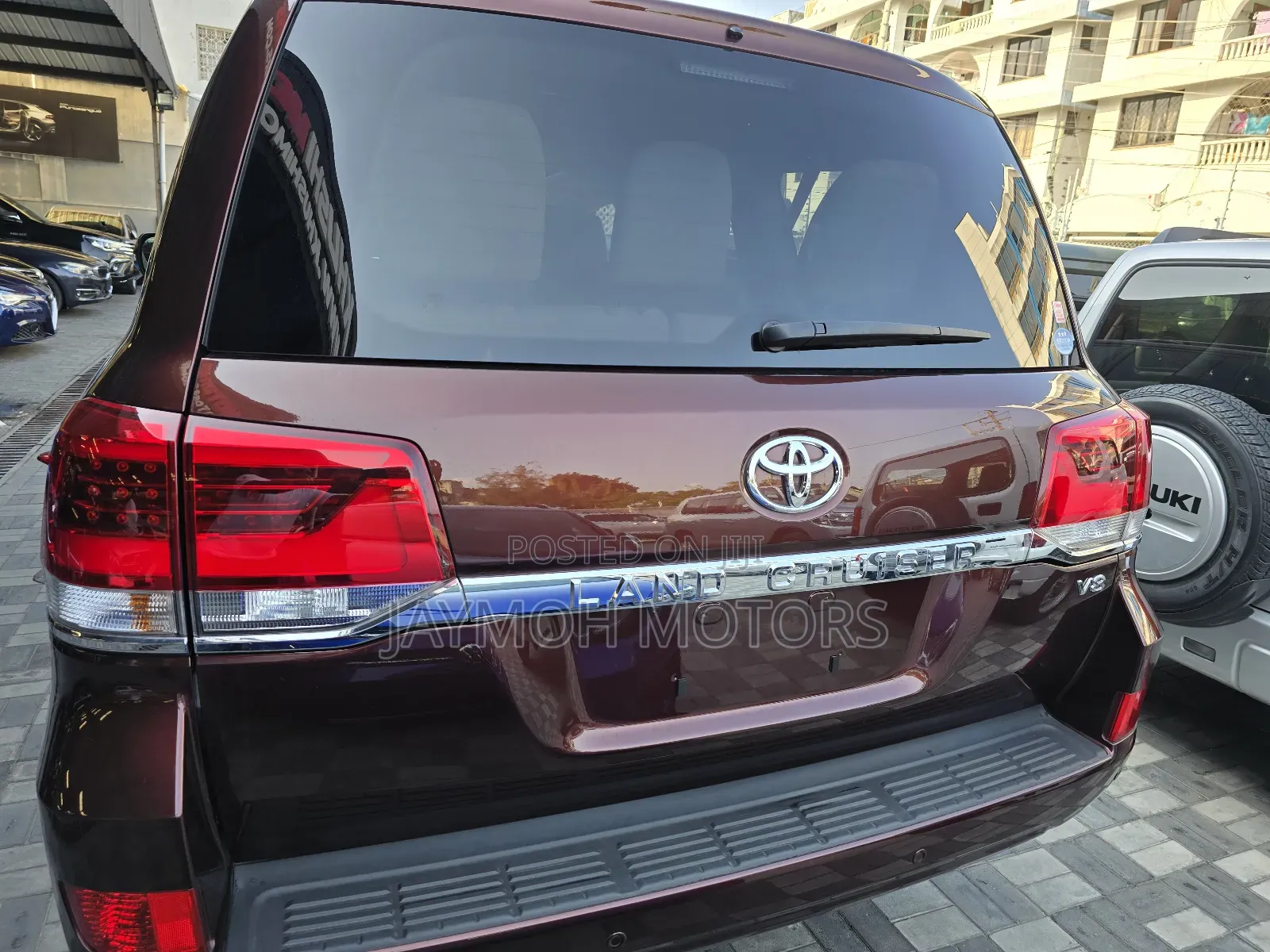 Toyota Land Cruiser 2018 Maroon