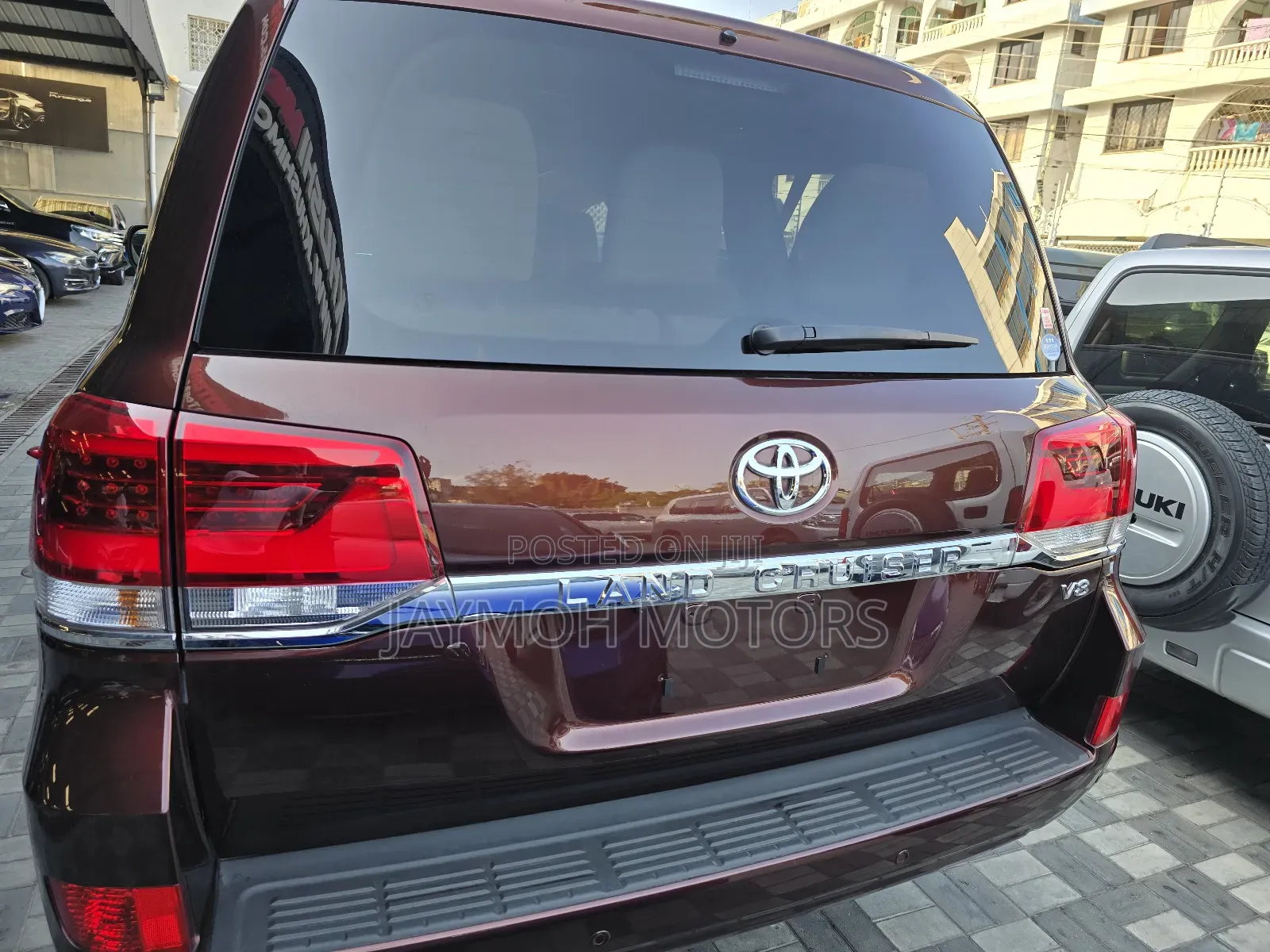 Toyota Land Cruiser 2018 Maroon