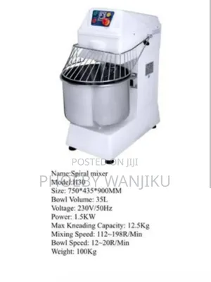 Premier Spiral Dough Mixer 35l