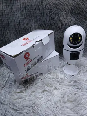 Dual Lens Light Bulb Wireless Wifi Camera V380