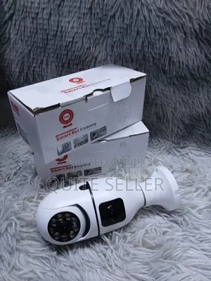 Dual Lens Bulb PTZ V380 Smartnet Camera