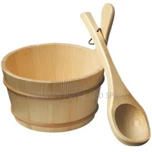 Sauna Bucket and Laddle