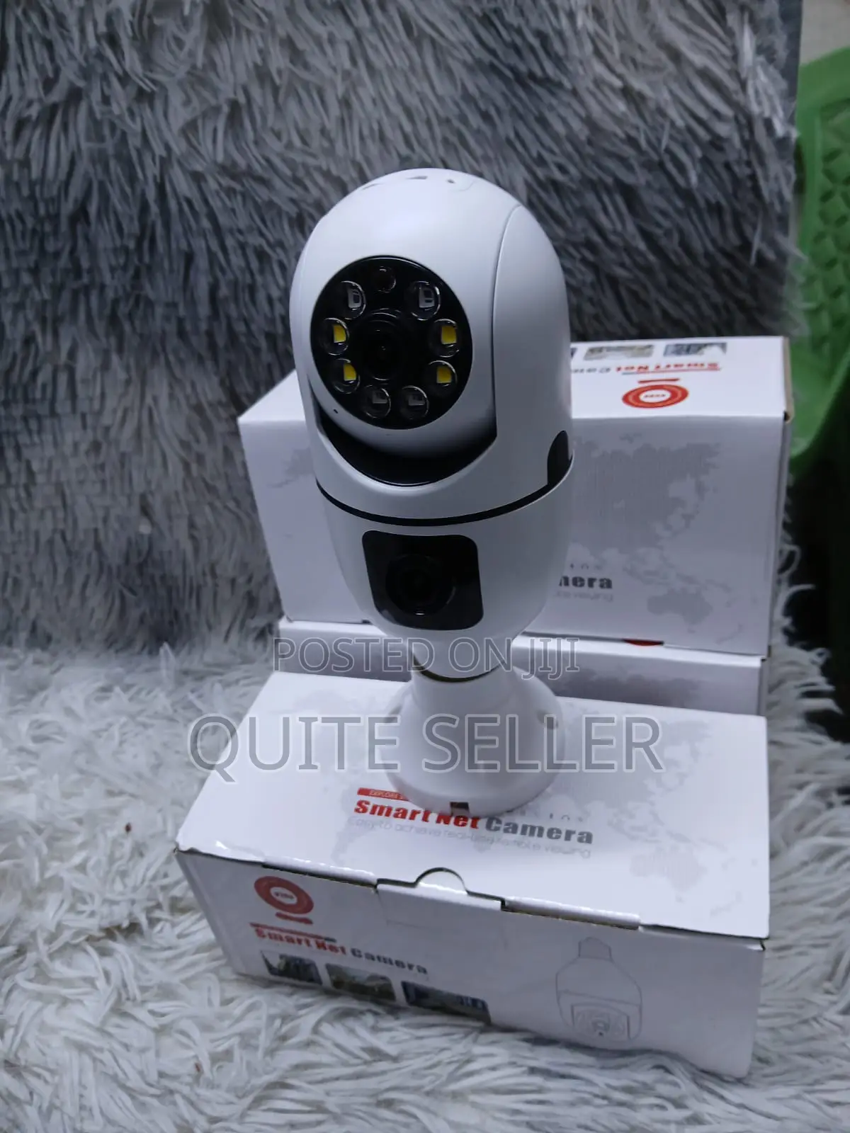 Dual Lens CCTV Camera V380,Bulb Wi-Fi Camera