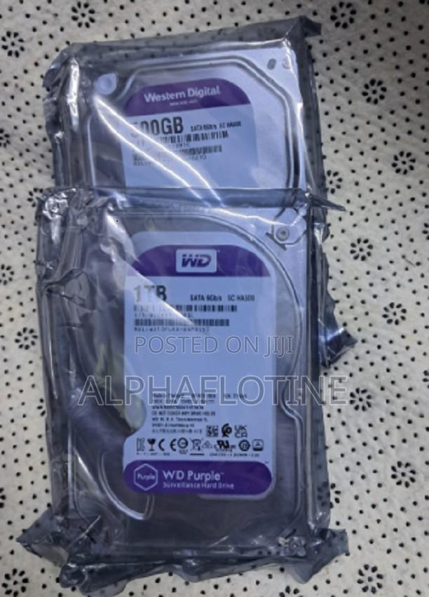 500gb Wd Purple Surveillance CCTV 3.5" Sata Hard Drive