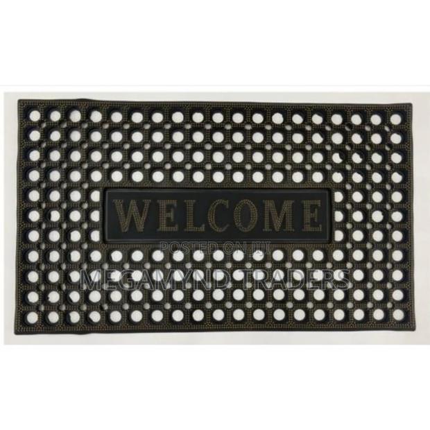 Rubber Door Mat 45*75 Cm / Heavy Duty Nonslip Door Mat