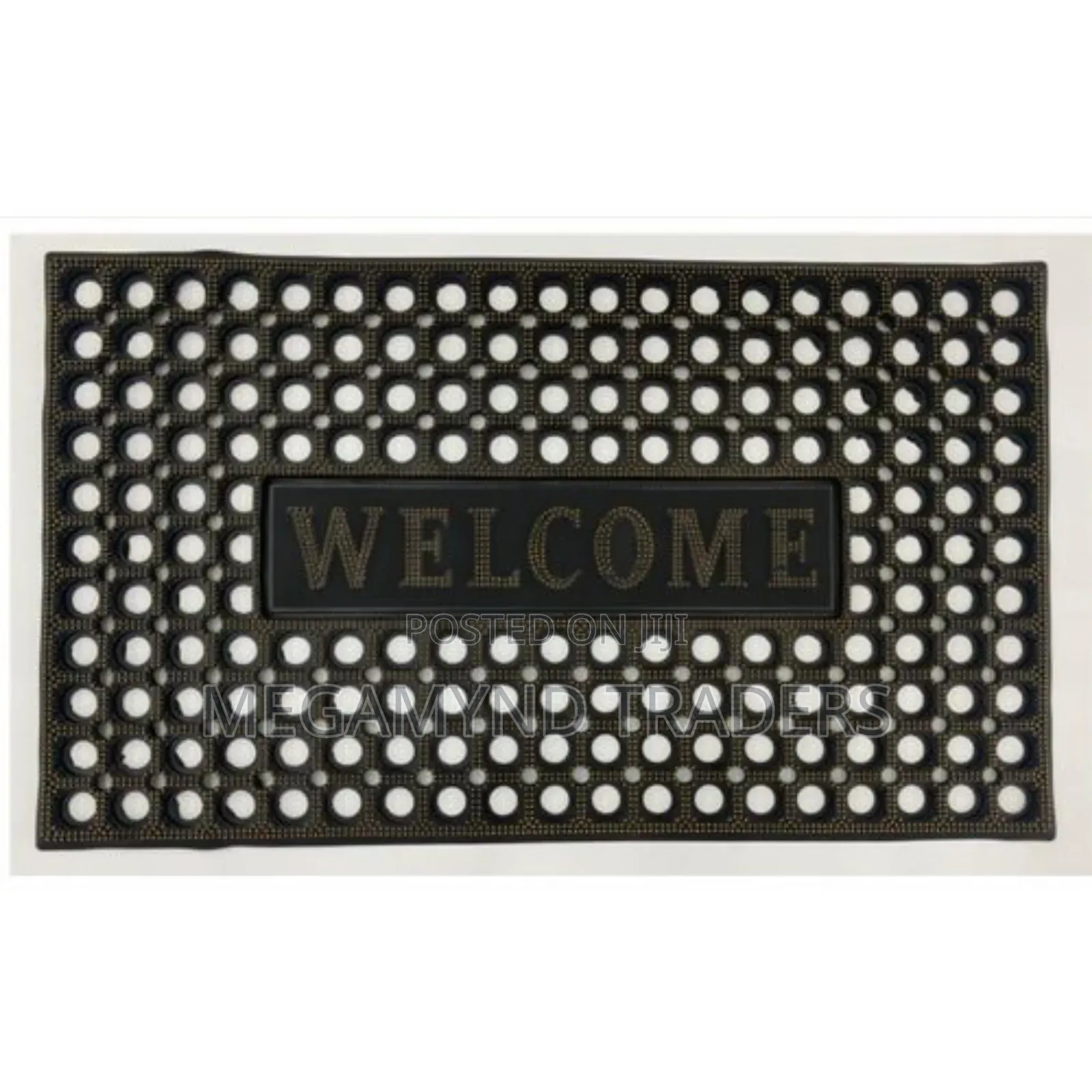 Rubber Door Mat 45*75 Cm / Heavy Duty Nonslip Door Mat