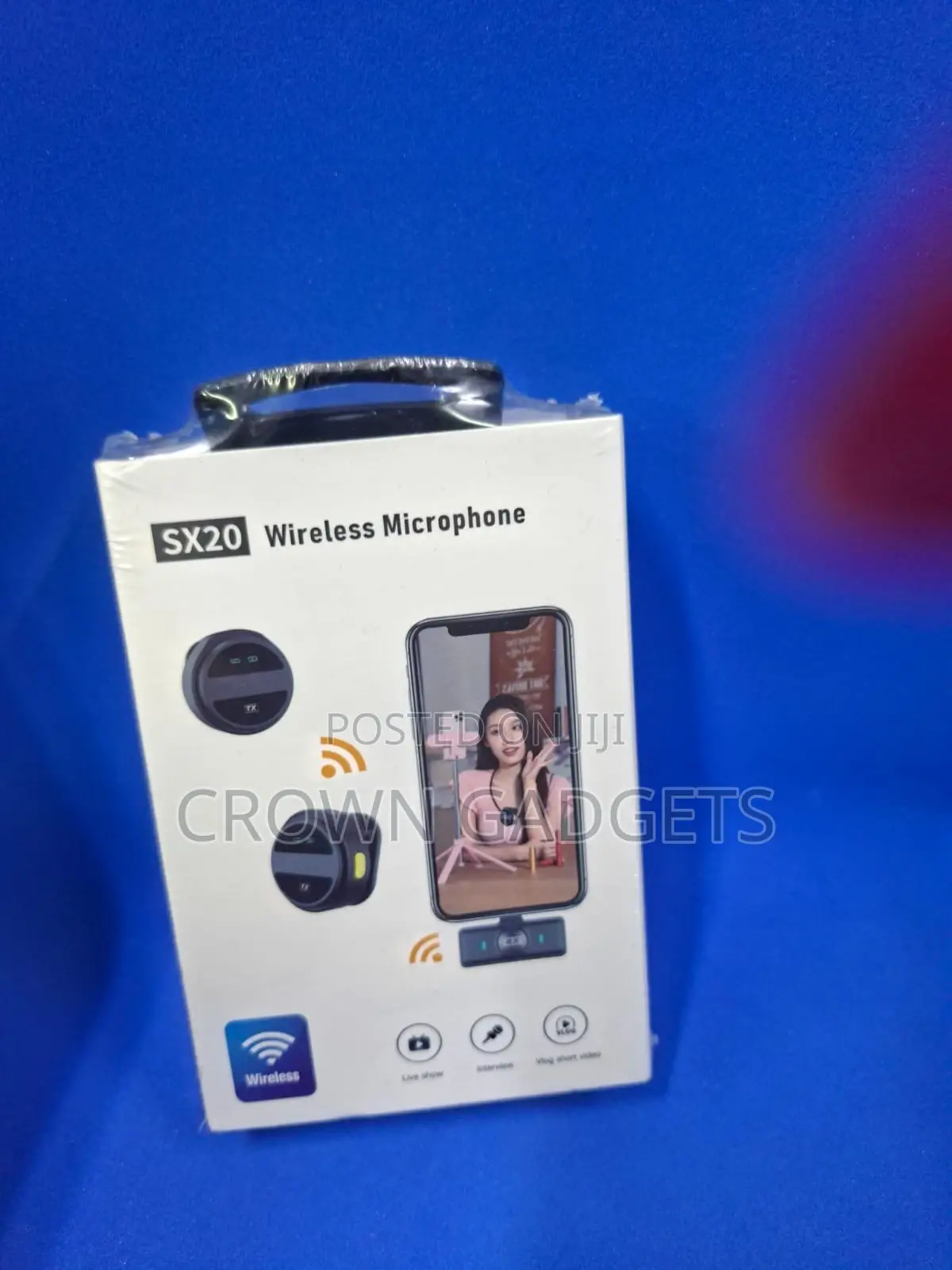 2.4g Magnetic Wireless Microphone – Lavalier Mic for Video Live