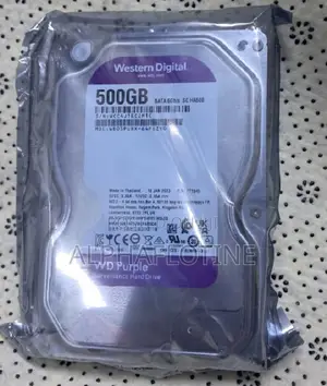 500gb 500gb Wd Purple Surveillance Harddisk for Desktop