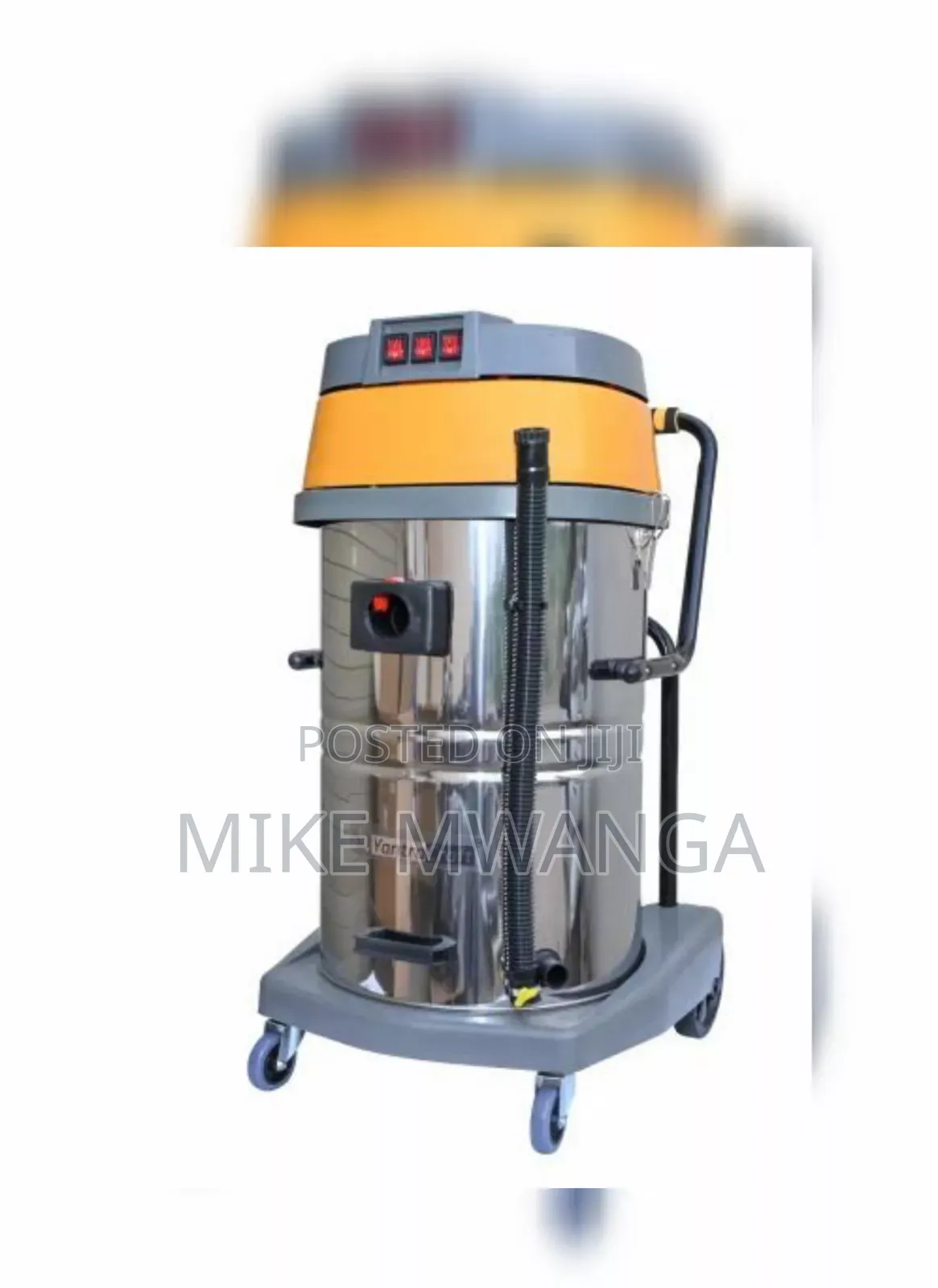 Large Scare Wet and Dry Vacuum Cleaner