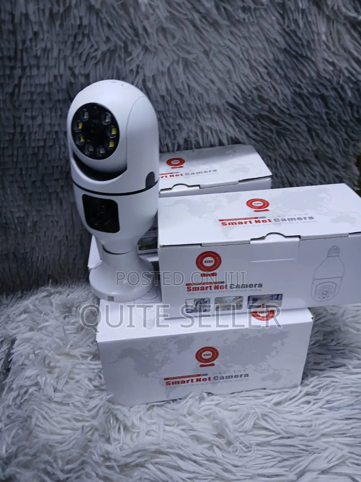 Home Smartnet Dual Lens Wifi Bulb Camera
