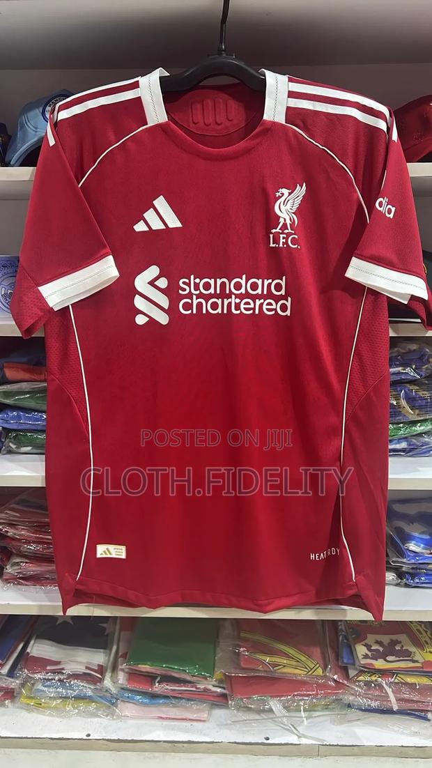 Liverpool Home Jersey 25/26 Player Version.(Original)