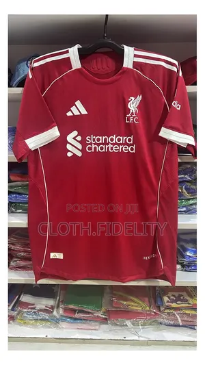 Liverpool Home Jersey 25/26 Player Version.(Original)