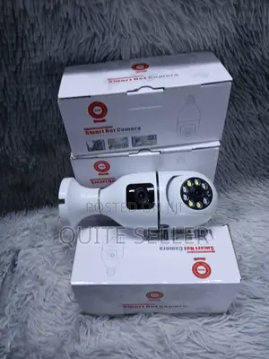 Two Way Voice Bulb PTZ Dual Lens Wifi Camera