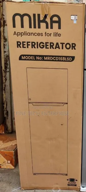 Mika 168litres Double Door Fridge