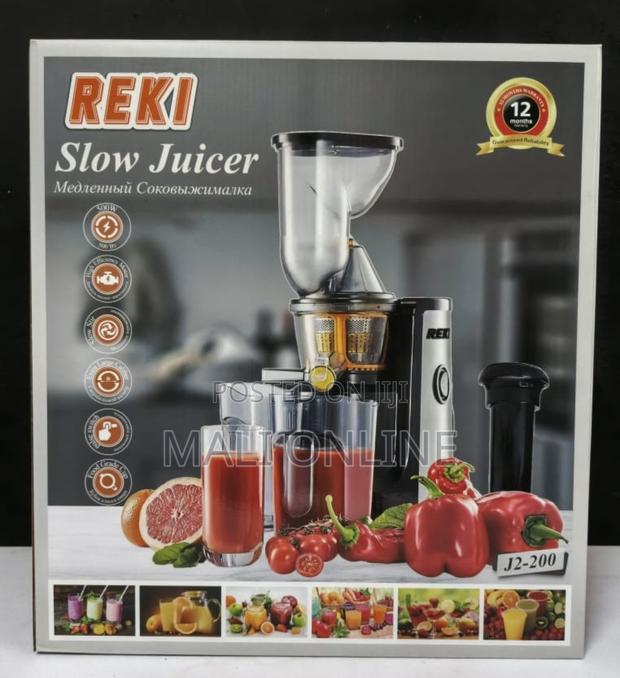 Reki Slow Juicer Cold Press High Juice Yield Nutrient Retention Juicer