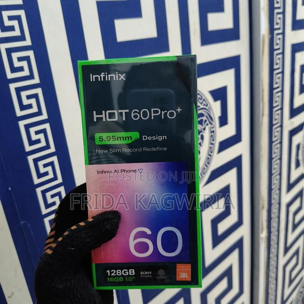 New Infinix Hot 60 Pro+ 128 GB Black