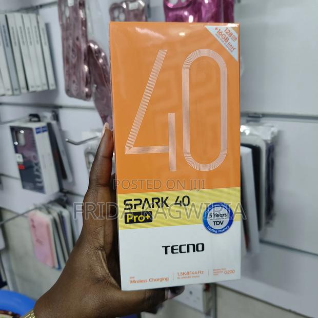 New Tecno Spark 40 Pro+ 256 GB Black