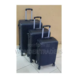 Suitcase Travelling Bag .3 in 1 Luxurious Fibre Suitcase.